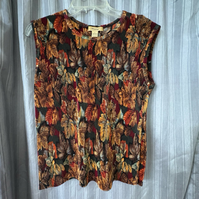 Plisse` SIZE L Women's Tank