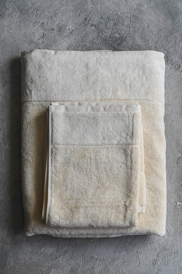 Plush Turkish Towel - Cream
