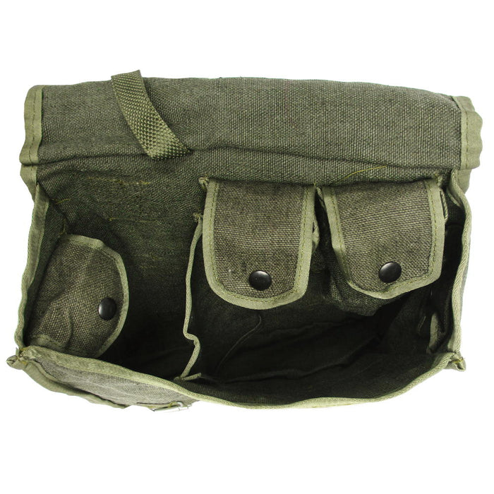 Polish Canvas Shoulder Bag - Polish Army Surplus - Shoulder Bags