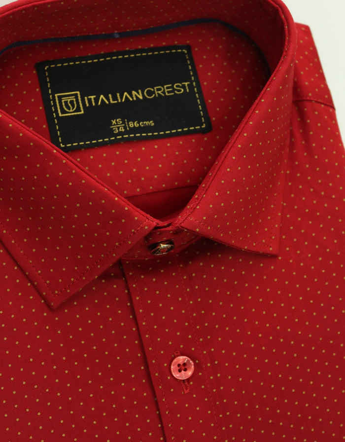 PRINT 010-Suit Shirt
