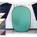 Promaster 6x7 Pop-Up background green/blue - Chromakey Green/Chromakey Blue