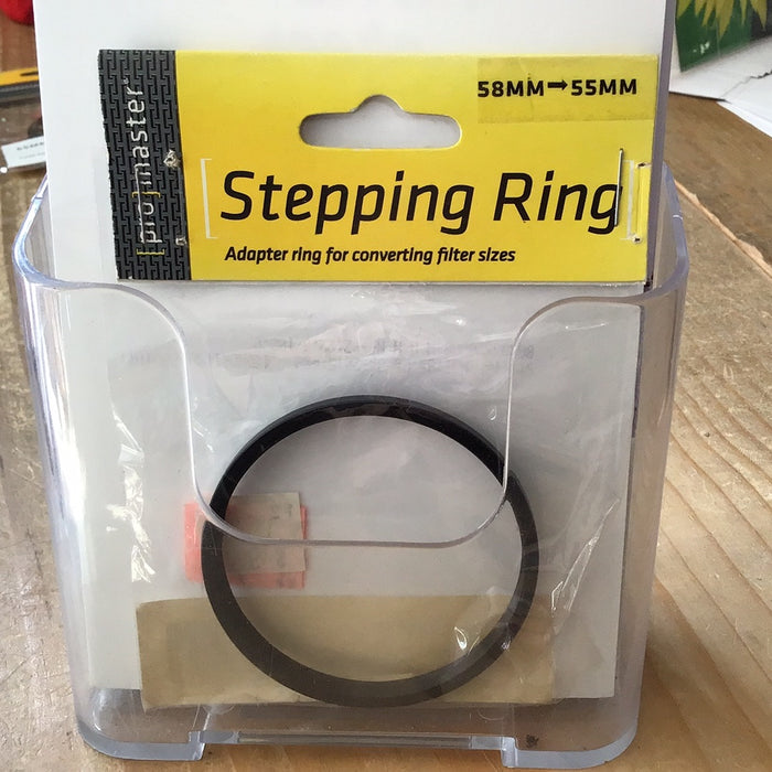 Promaster Stepping Ring 58mm-55mm