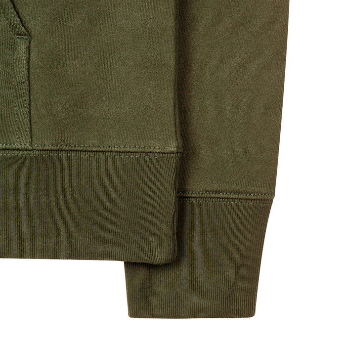 PS Paul Smith - Reg Fit Zebra Logo Hoodie in Khaki - Nigel Clare