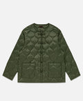 Quilted Chinese Jacket (Olive)