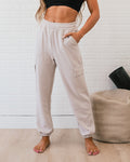 Rae Mode Cargo Joggers - Color Options Available! Rae Mode Mocha Cream