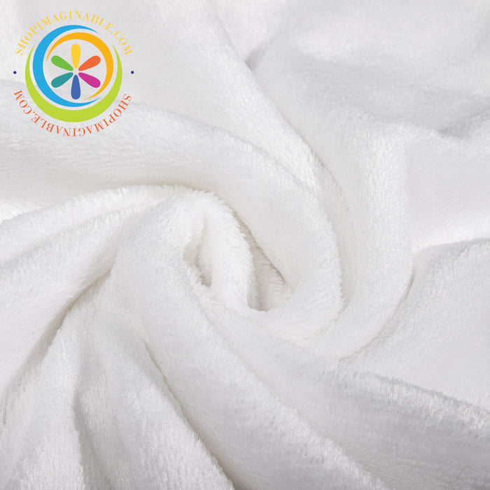 Rainbow Feathers Premium Fleece Blanket