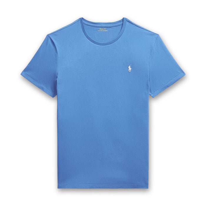 Ralph Lauren - Custom Slim Fit Jersey T-Shirt in Blue - Nigel Clare