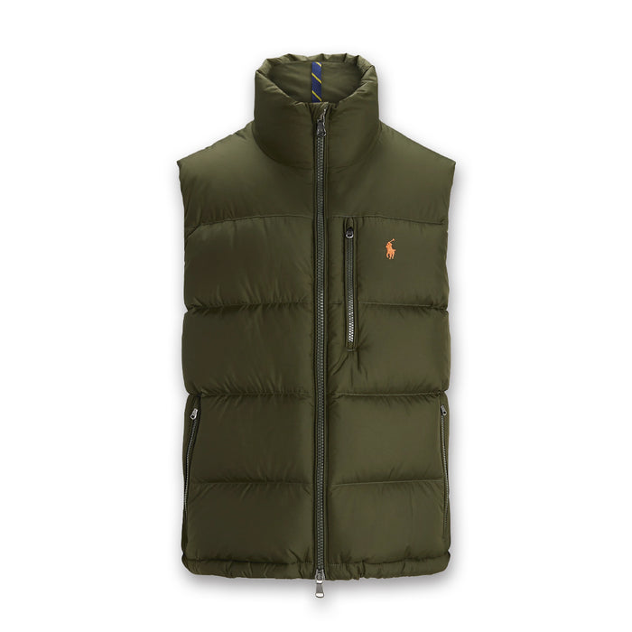 Ralph Lauren - Gorham Down Gilet in Company Olive - Nigel Clare