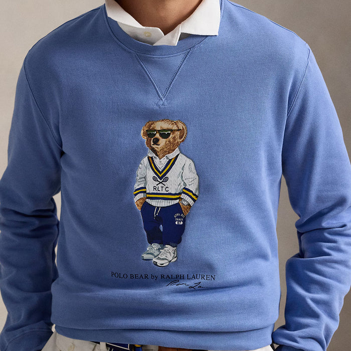 Ralph Lauren - Polo Bear Fleece Sweatshirt in Blue - Nigel Clare