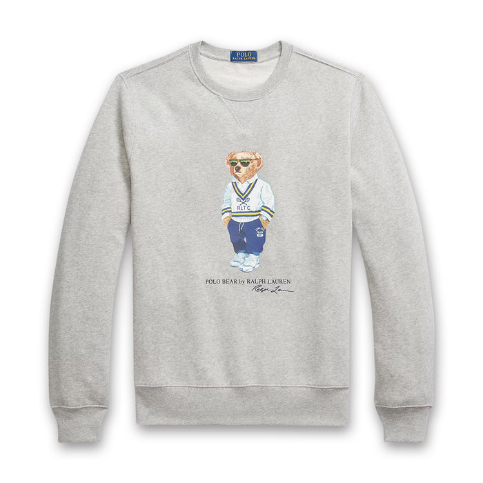 Ralph Lauren - Polo Bear Fleece Sweatshirt in Grey - Nigel Clare