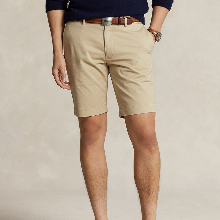 Ralph Lauren - Slim Chino Short in Classic Khaki - Nigel Clare