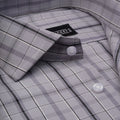 RAMADELLE GREY CHECKS - Durins Placket