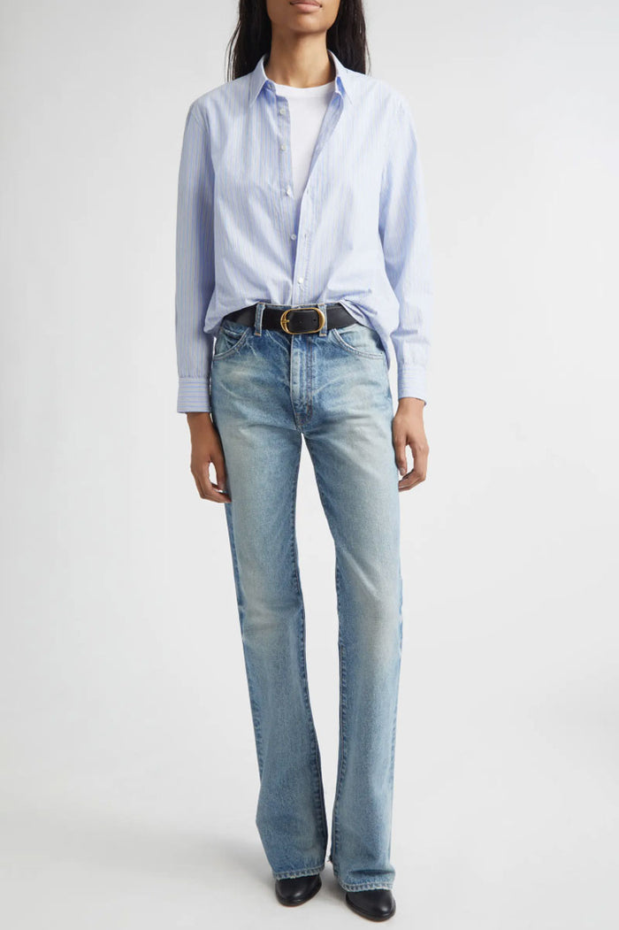 Raphael Classic Shirt - Ciel Stripes