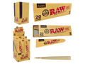 RAW CLASSIC PRE-ROLL CONE KS 20PK DISPLAY OF 12