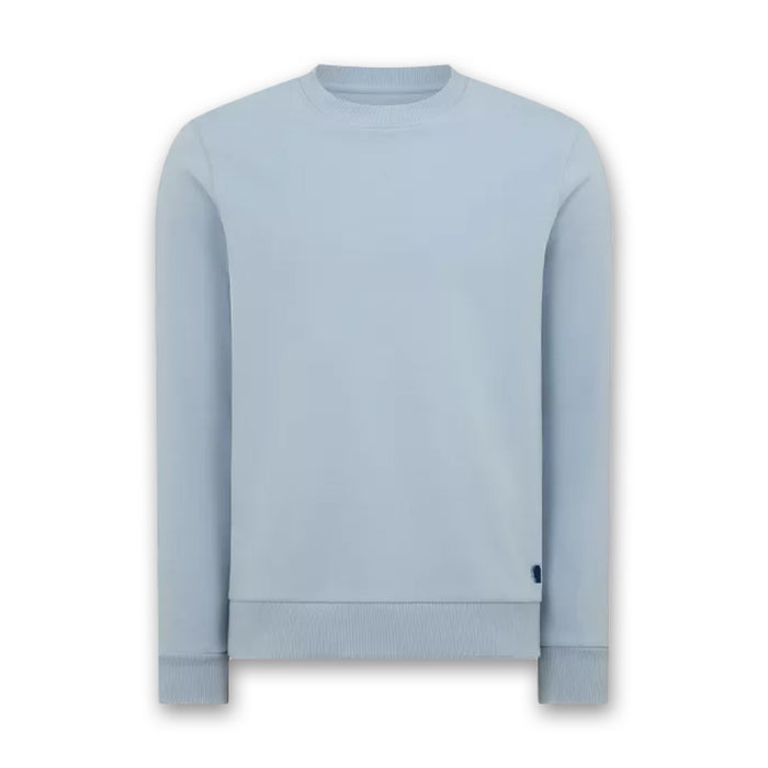Remus - Crew Neck Sweatshirt in Light Blue - Nigel Clare