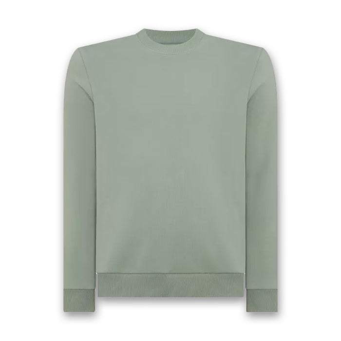 Remus - Crew Neck Sweatshirt in Light Green - Nigel Clare