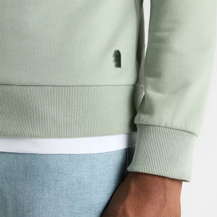 Remus - Crew Neck Sweatshirt in Light Green - Nigel Clare