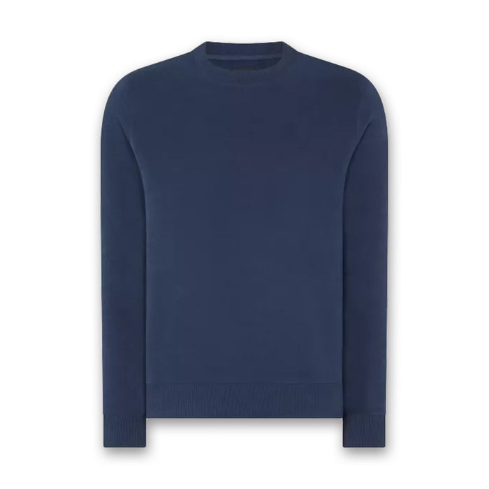 Remus - Crew Neck Sweatshirt in Navy - Nigel Clare