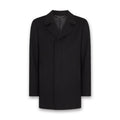 Remus - Lochlan Tailored Overcoat in Black - Nigel Clare
