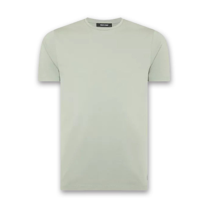 Remus - Plain Stretch T-Shirt in Light Green - Nigel Clare