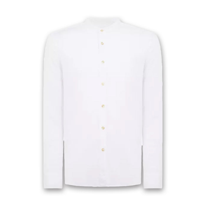 Remus - Regular Fit Tencel-Blend Shirt in White - Nigel Clare