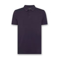 Remus - Relaxed Fit Tencel Polo in Navy - Nigel Clare