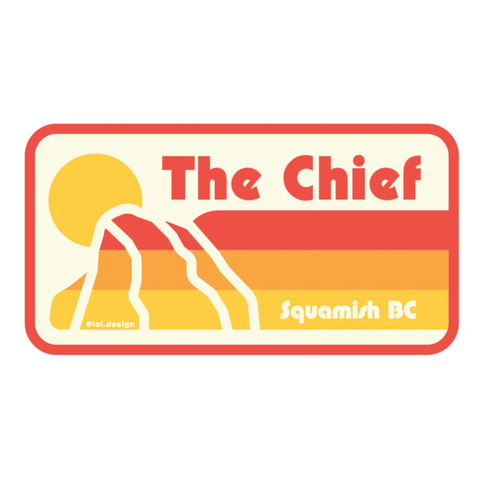 Retro Chief Sticker