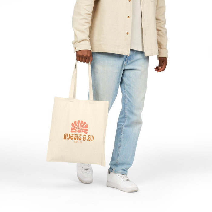 Retro Sun Canvas Tote