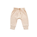 Ribbed Jogger Pants - Blush