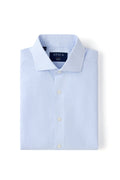 Riviera Light Blue Double Grid Shirt - Atica Man