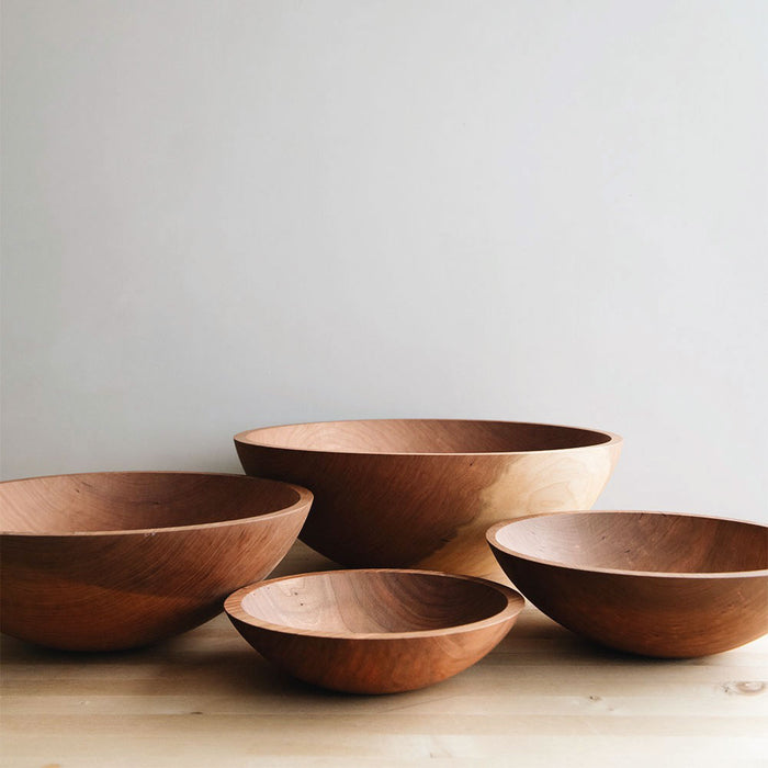 Roan Iris Beech Wood Bowl