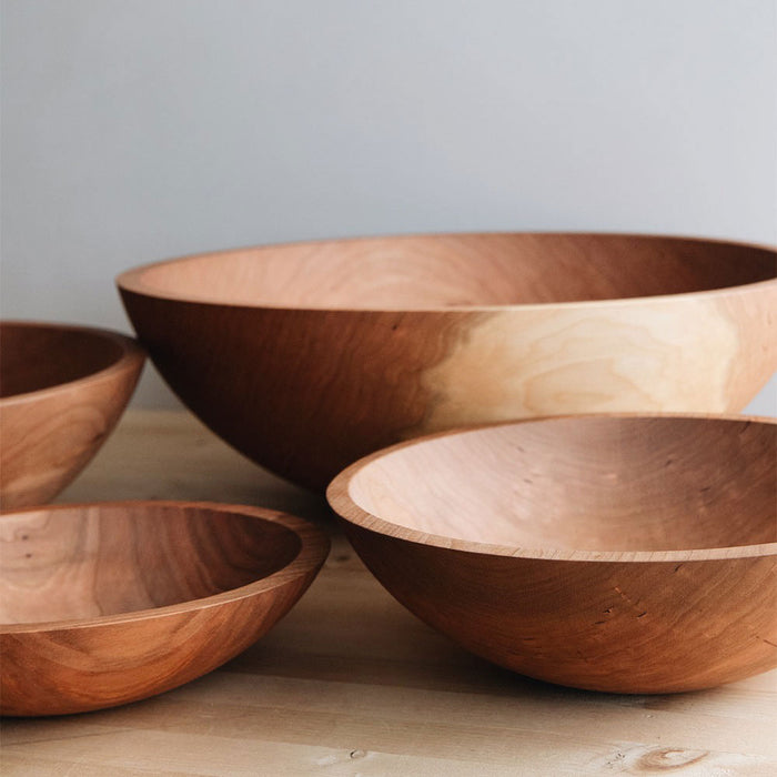 Roan Iris Beech Wood Bowl