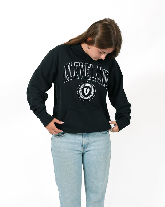 ROCK HALL CHENILLE PATCH HOODIE