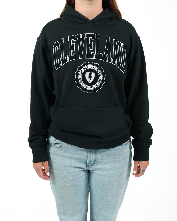 ROCK HALL CHENILLE PATCH HOODIE