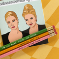 Romy And Michele Pencil Set