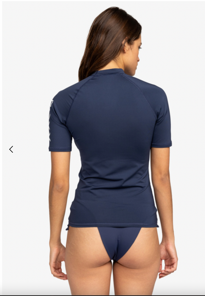 Roxy Whole Hearted - Short Sleeve Upf 50 Rash Vest For Women