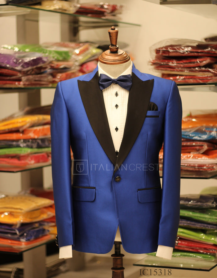 Royal Blue 2-Piece Tuxedo Suit