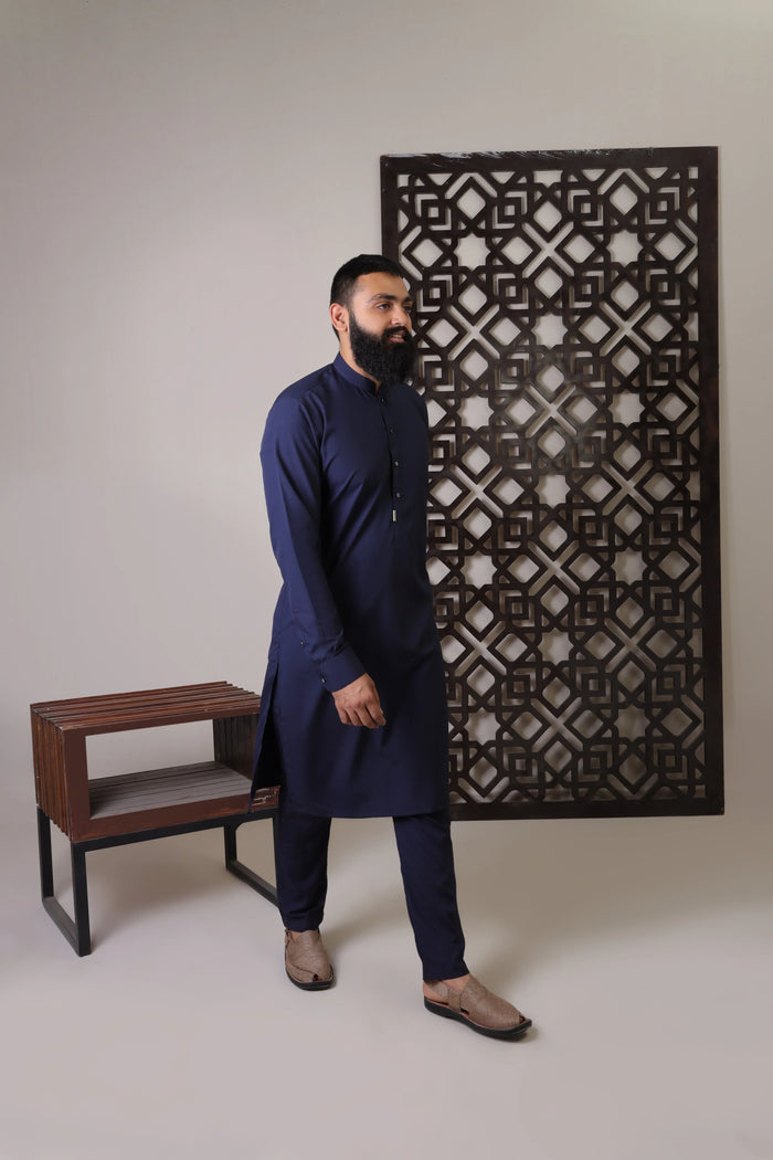 SAAYE-E-KOHSAAR ( MIDNIGHT BLUE ) - Durins Placket