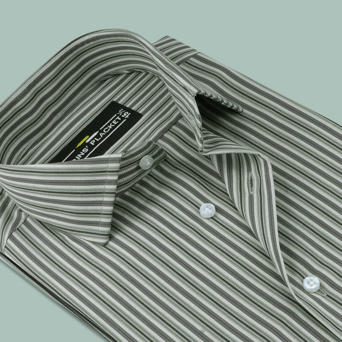 SAFARI GREY STRIPES - Durins Placket