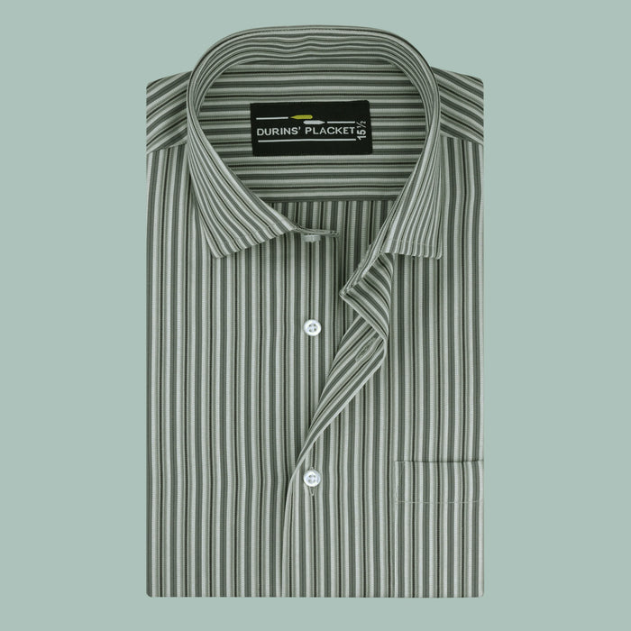 SAFARI GREY STRIPES - Durins Placket