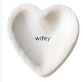 Santa Barbara Design White Paulownia Heart Trinket Tray