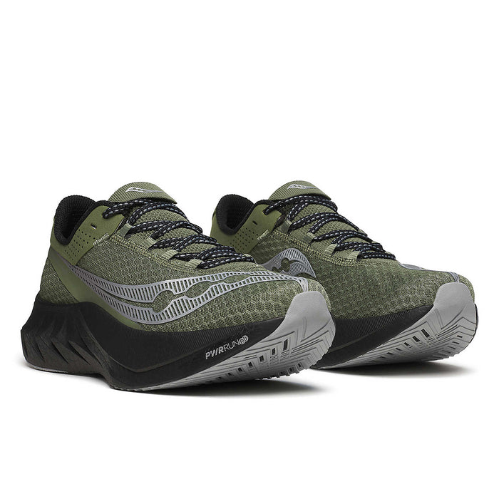 Saucony - Endorphin Pro 4 Trainers in Olivine/Black - Nigel Clare