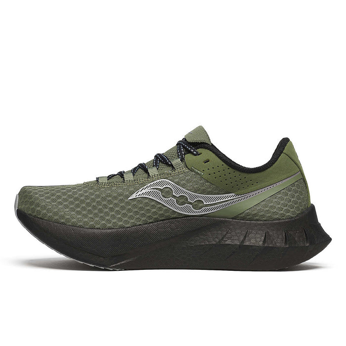 Saucony - Endorphin Pro 4 Trainers in Olivine/Black - Nigel Clare
