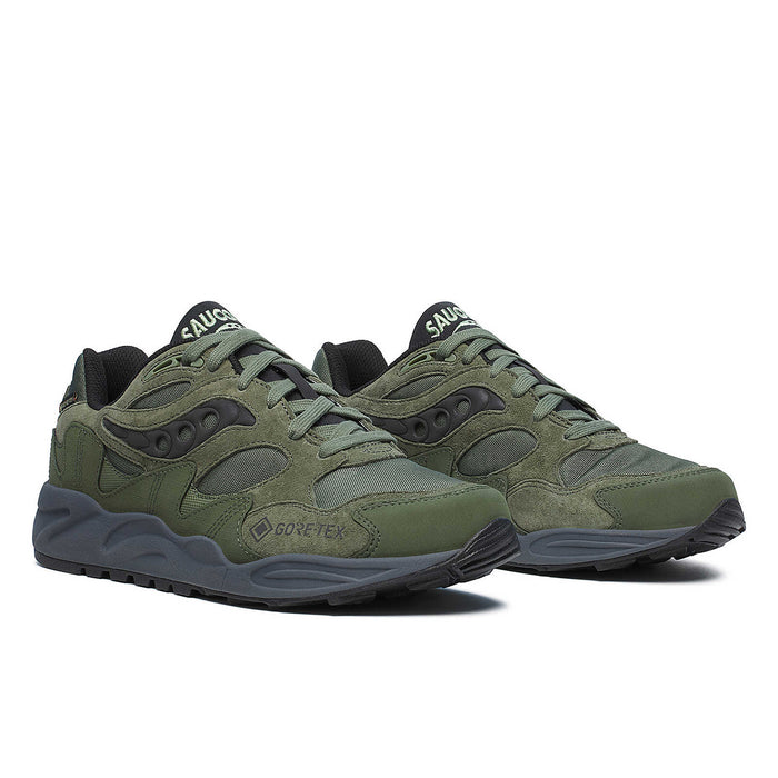 Saucony - Grid Shadow 2 GTX in Forest/Black - Nigel Clare