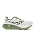 Saucony - Hurricane 24 Trainers in White/Olive - Nigel Clare