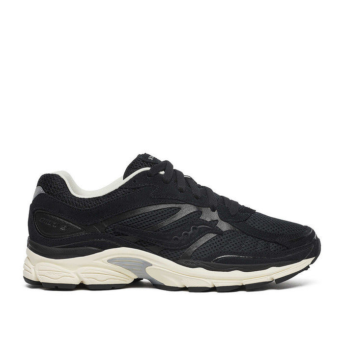 Saucony - ProGrid Omni 9 Trainers in Black/Cream - Nigel Clare