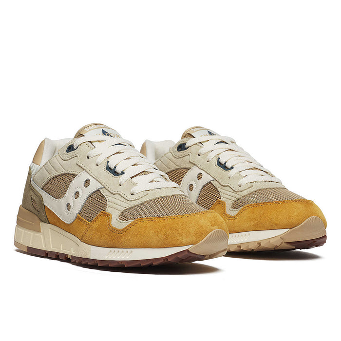 Saucony - Shadow 5000 Trainers in Beige/Off White - Nigel Clare