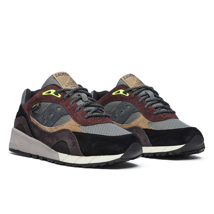 Saucony - Shadow 6000 Trainers in Brown/Agave - Nigel Clare