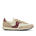 Saucony - Trainer 80 Original Trainers in Beige/Burgundy - Nigel Clare
