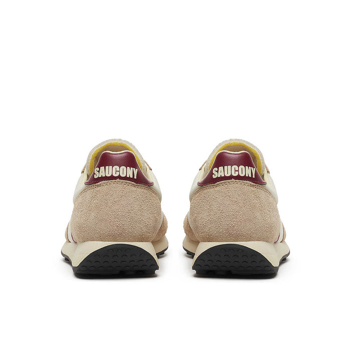 Saucony - Trainer 80 Original Trainers in Beige/Burgundy - Nigel Clare